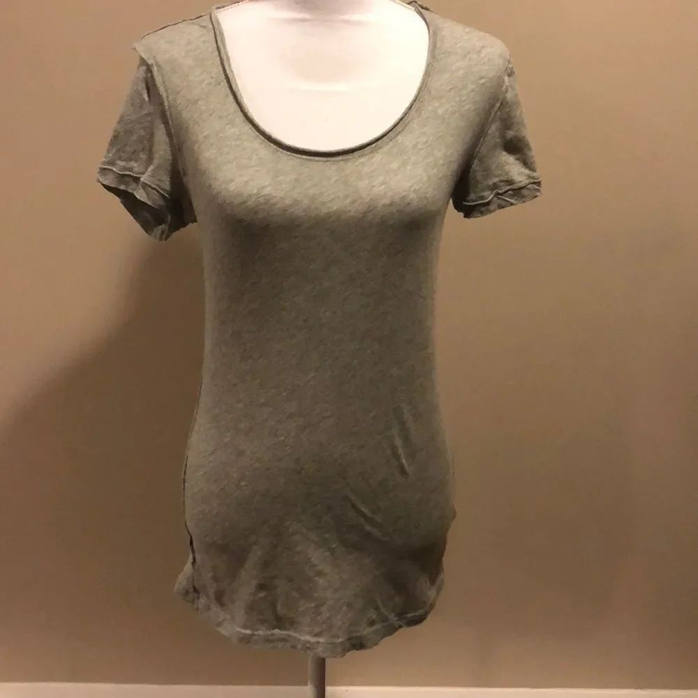 Michael Stars Grey Long T-Shirt